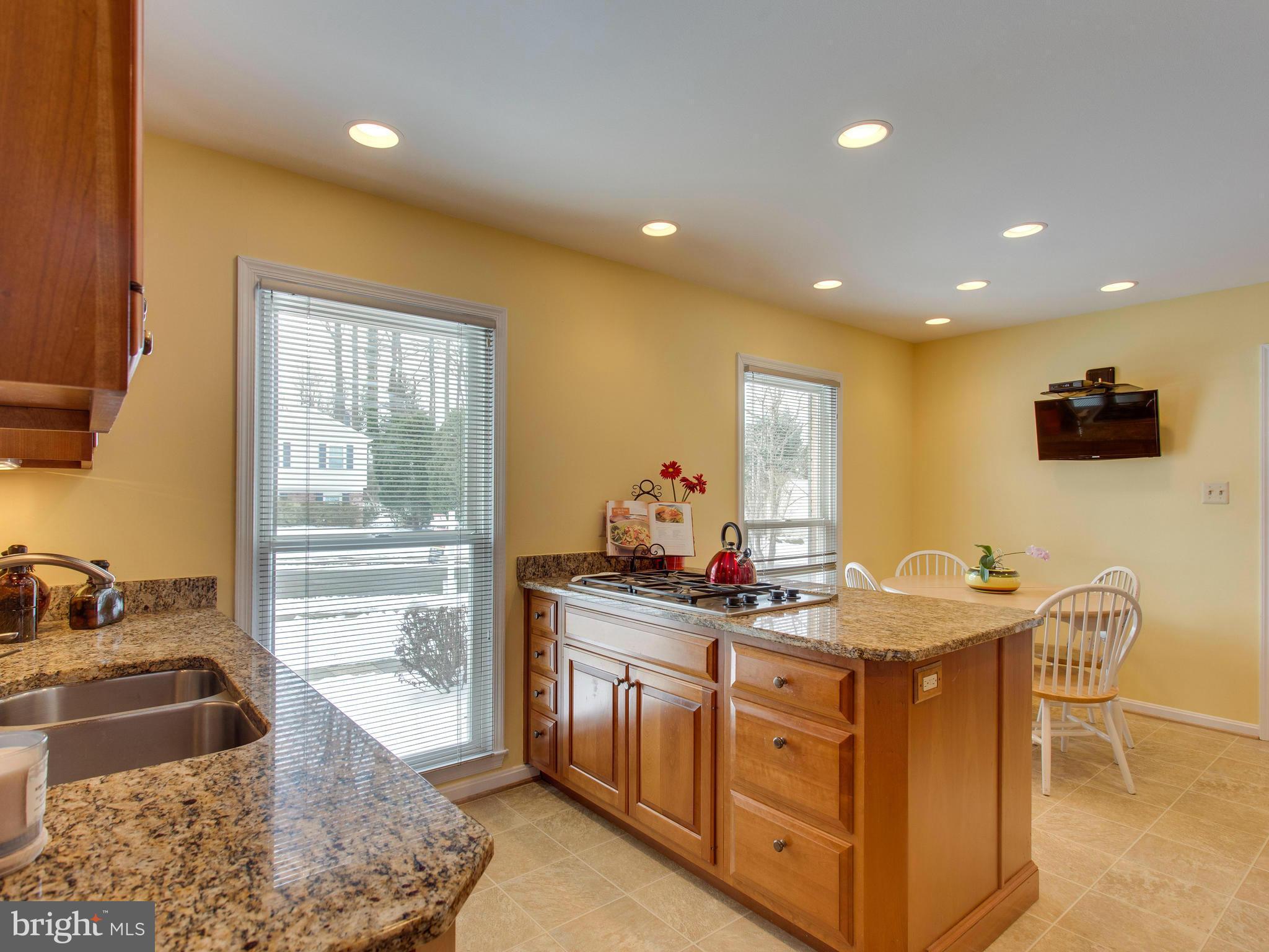 9304 Winbourne Road Burke, VA 22015 - Photo 7 of 30 Updated Gourmet Kitchen
