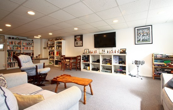 1826 Smith Road Northbrook, IL 60062 - Photo 17 of 22 a living room with furniture and a flat screen tv