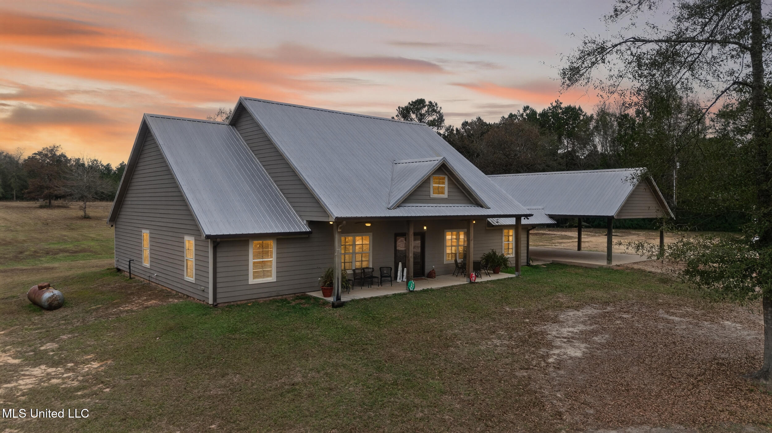 13 Homer Ladner Road Poplarville, MS 39470 - Photo 58 of 59 65_dji_20251202154551_0415_d-2 twilight
