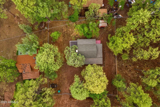 a backyard of a house with barbeque oven