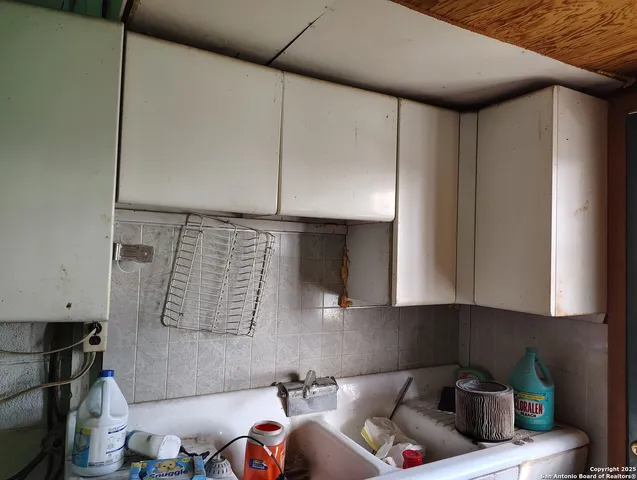 a bathroom with a sink