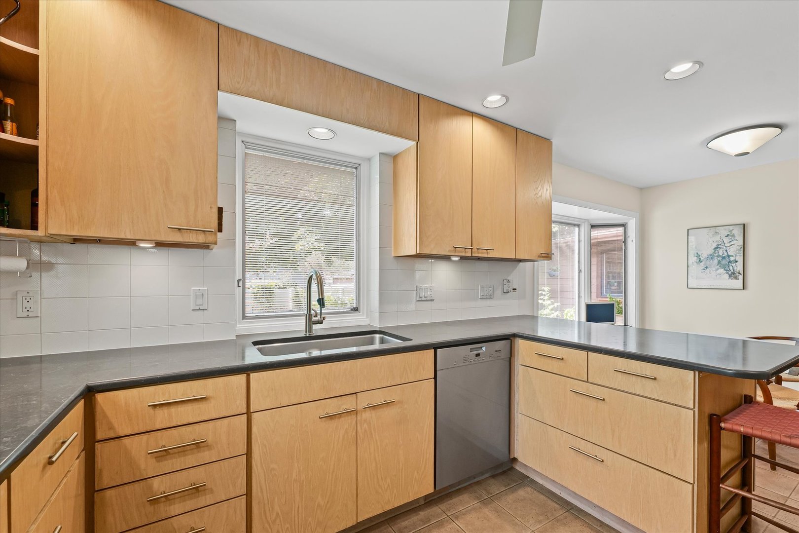 2119 Galen Drive Champaign, IL 61821 - Photo 16 of 39 a kitchen with white cabinets and white appliances