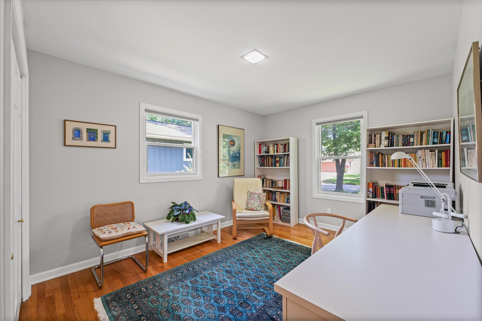 2119 Galen Drive Champaign, IL 61821 - Photo 28 of 39 a living room with furniture and a book shelf