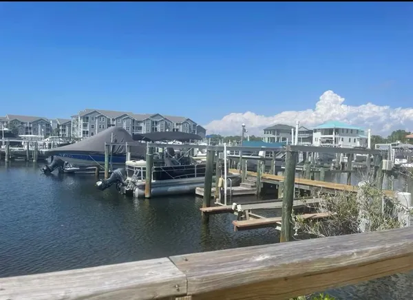 a view of a lake with a mountain view