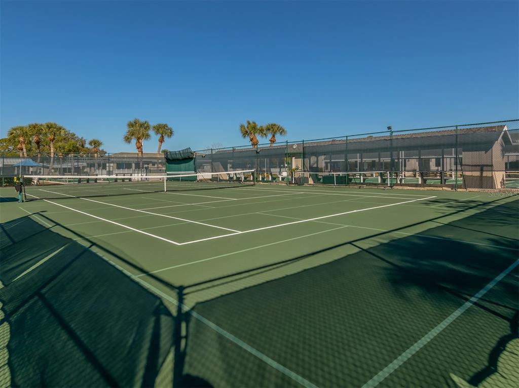 130 Lazy River Road North Port, FL 34287 - Photo 47 of 50 a view of an tennis court