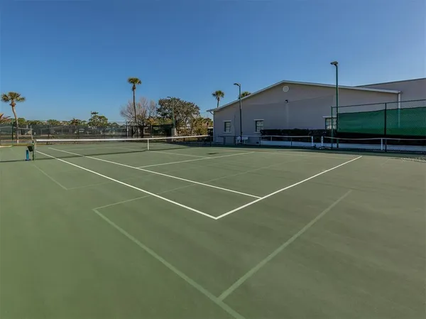 a view of a tennis court