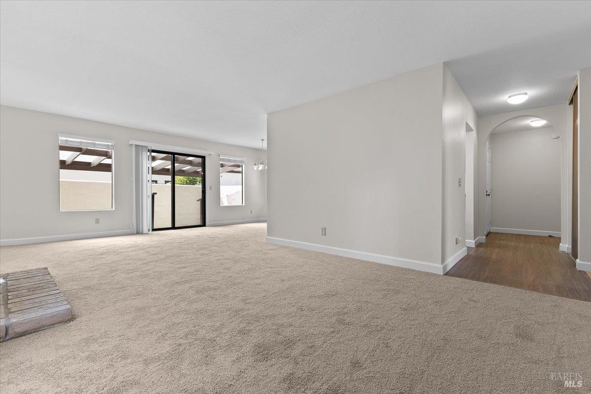 920 Shady Oak Drive Santa Rosa, CA 95404 - Photo 9 of 37 a view of an empty room and window