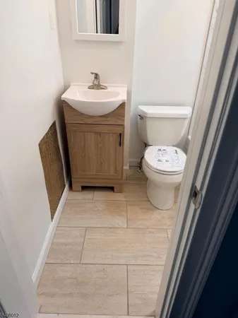a bathroom with a sink and a toilet