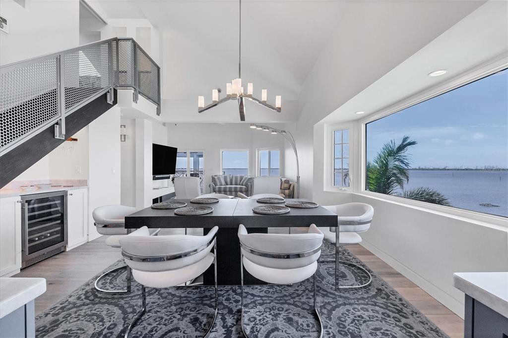 11000 Placida Road, Unit 104 Placida, FL 33946 - Photo 4 of 38 Dining & Living Room have panaramic views of the Intracoastal