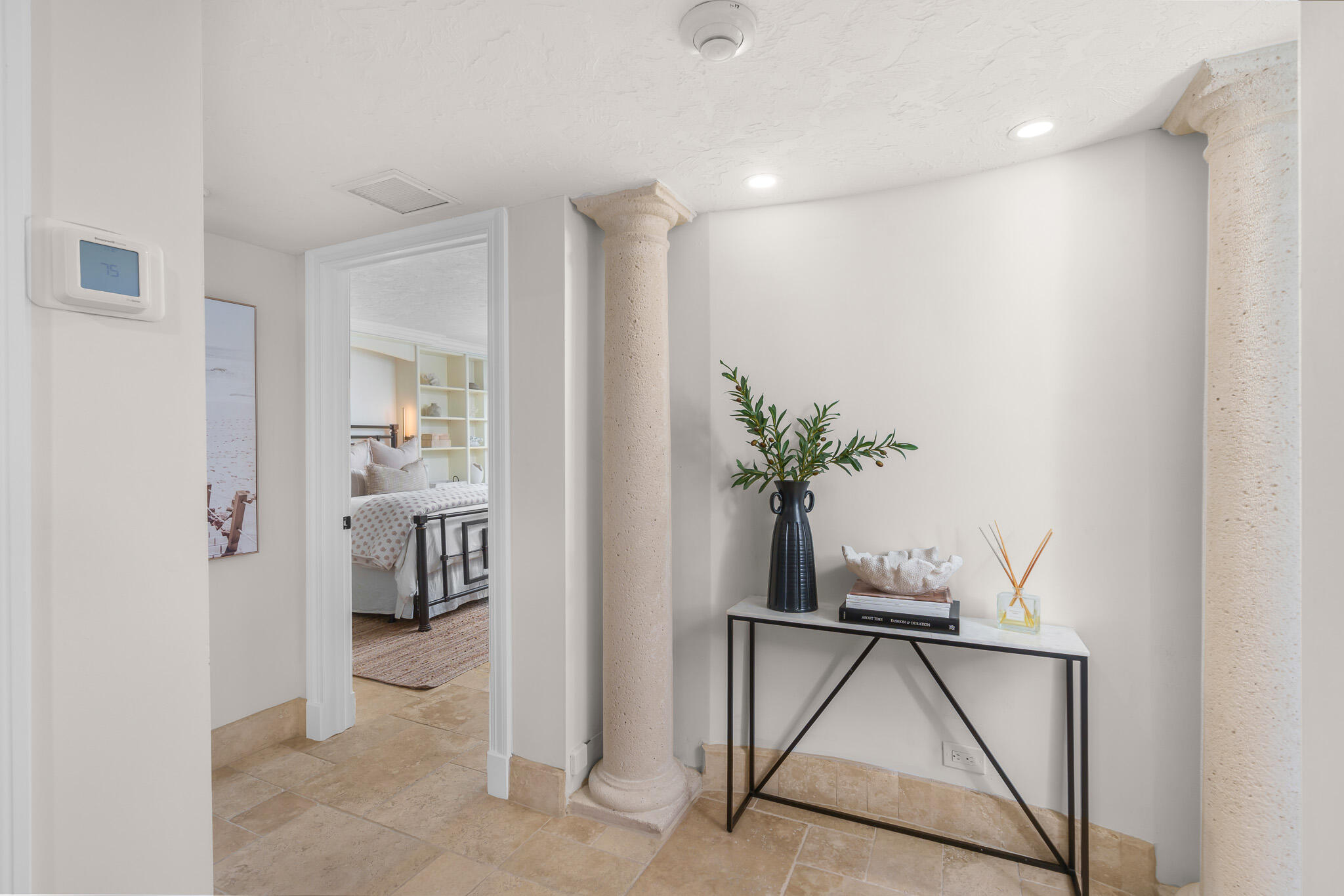 1111 South Ocean Boulevard, Unit 417 Boca Raton, FL 33432 - Photo 16 of 47 a view of a hallway and interior of the house