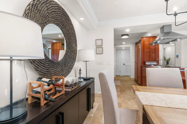 a kitchen with stainless steel appliances granite countertop a stove and a sink