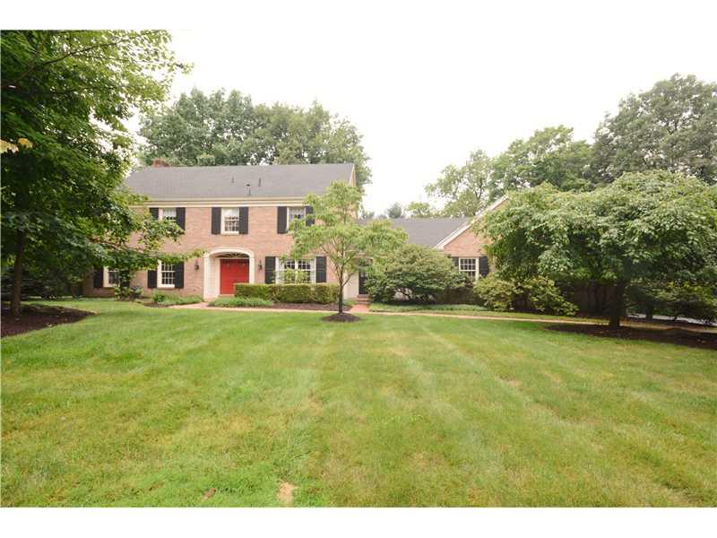 133 Riding Trail Lane Fox Chapel, PA 15215 - Photo 1 of 25 Exterior Front. Well built handsome colonial on picturesque level 2 acre lot in heart of Fox Chapel.