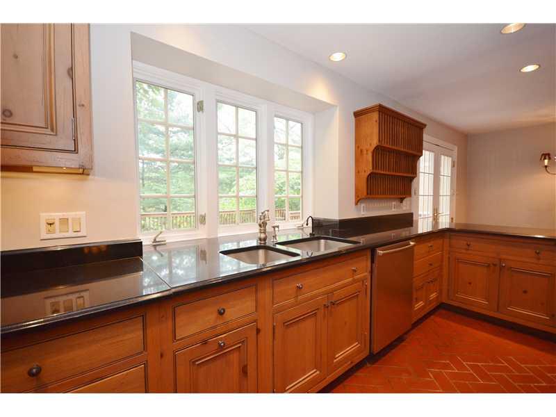 133 Riding Trail Lane Fox Chapel, PA 15215 - Photo 8 of 25 Kitchen. Spacious well equipped kitchen with double sink, built in plate racks, large amount of work/counterspace.