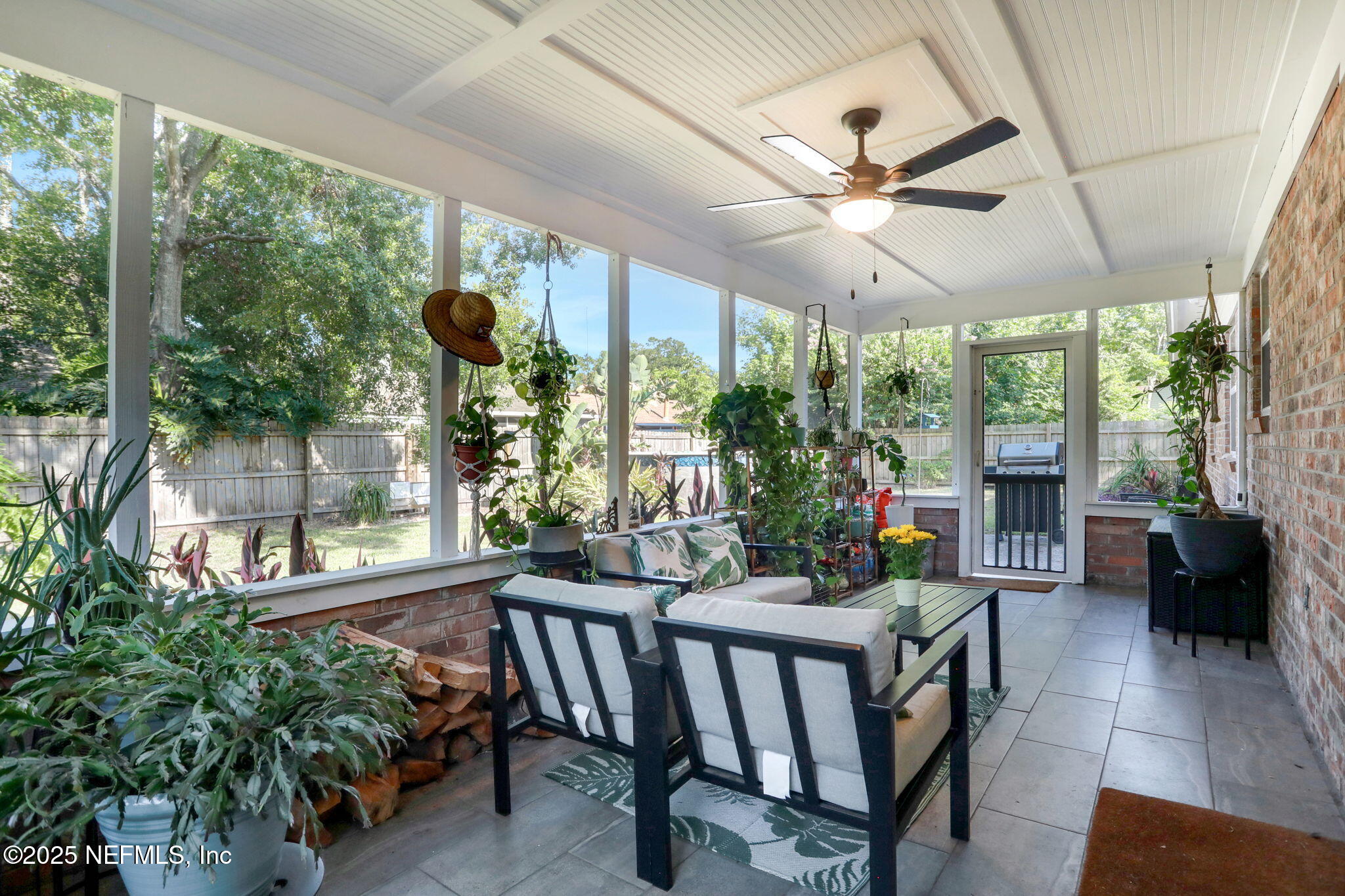 10337 Autumn Valley Road Jacksonville, FL 32257 - Photo 27 of 46 Covered Screened Patio
