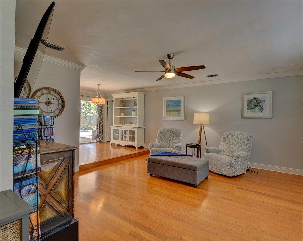 365 Kingston Road Satellite Beach, FL 32937 - Photo 5 of 31 a living room with furniture and a large window