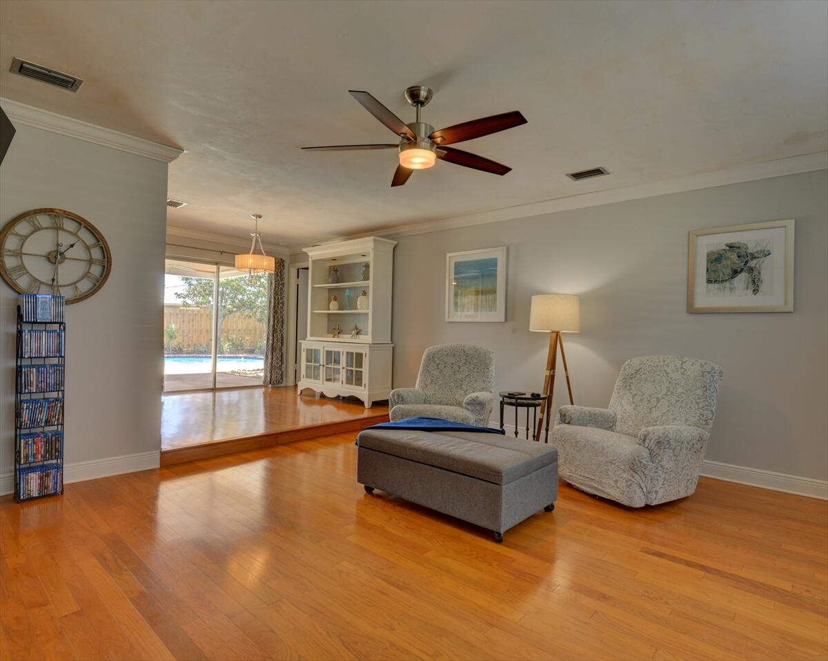365 Kingston Road Satellite Beach, FL 32937 - Photo 6 of 31 a living room with furniture and a window