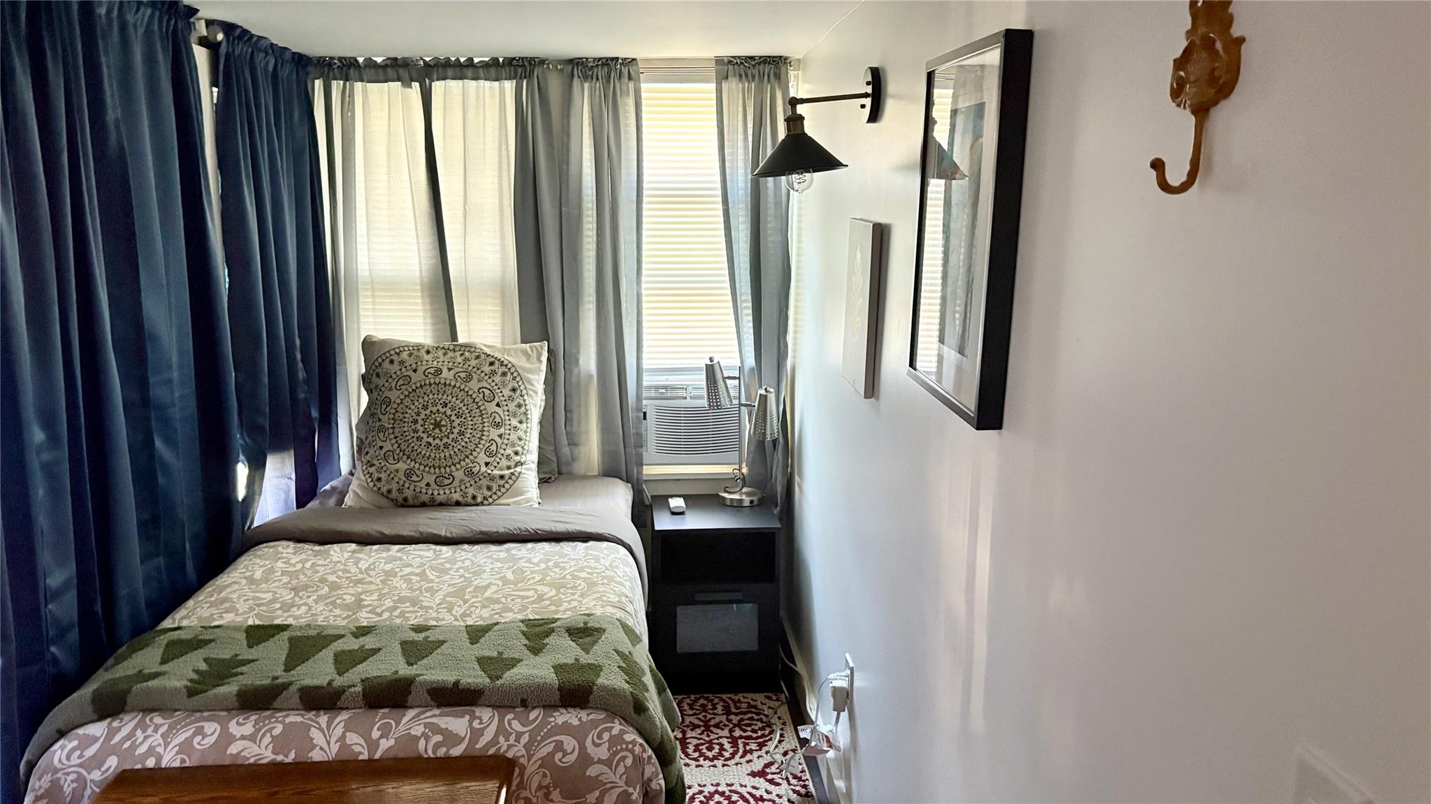 21 Mitchell Avenue Callicoon, NY 12723 - Photo 27 of 33 Bedroom with baseboards and cooling unit