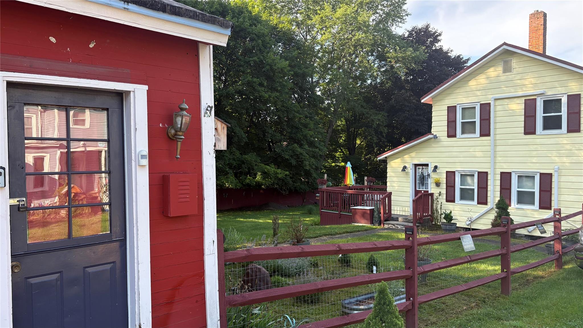 21 Mitchell Avenue Callicoon, NY 12723 - Photo 6 of 33 View from garage to house