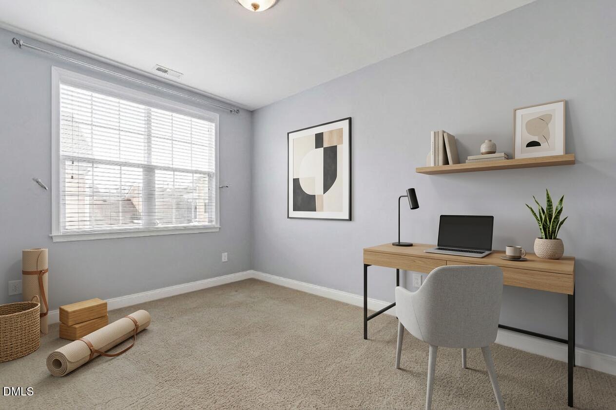 10321 Sablewood Drive, Unit 108 Raleigh, NC 27617 - Photo 27 of 41 a workspace with furniture and window