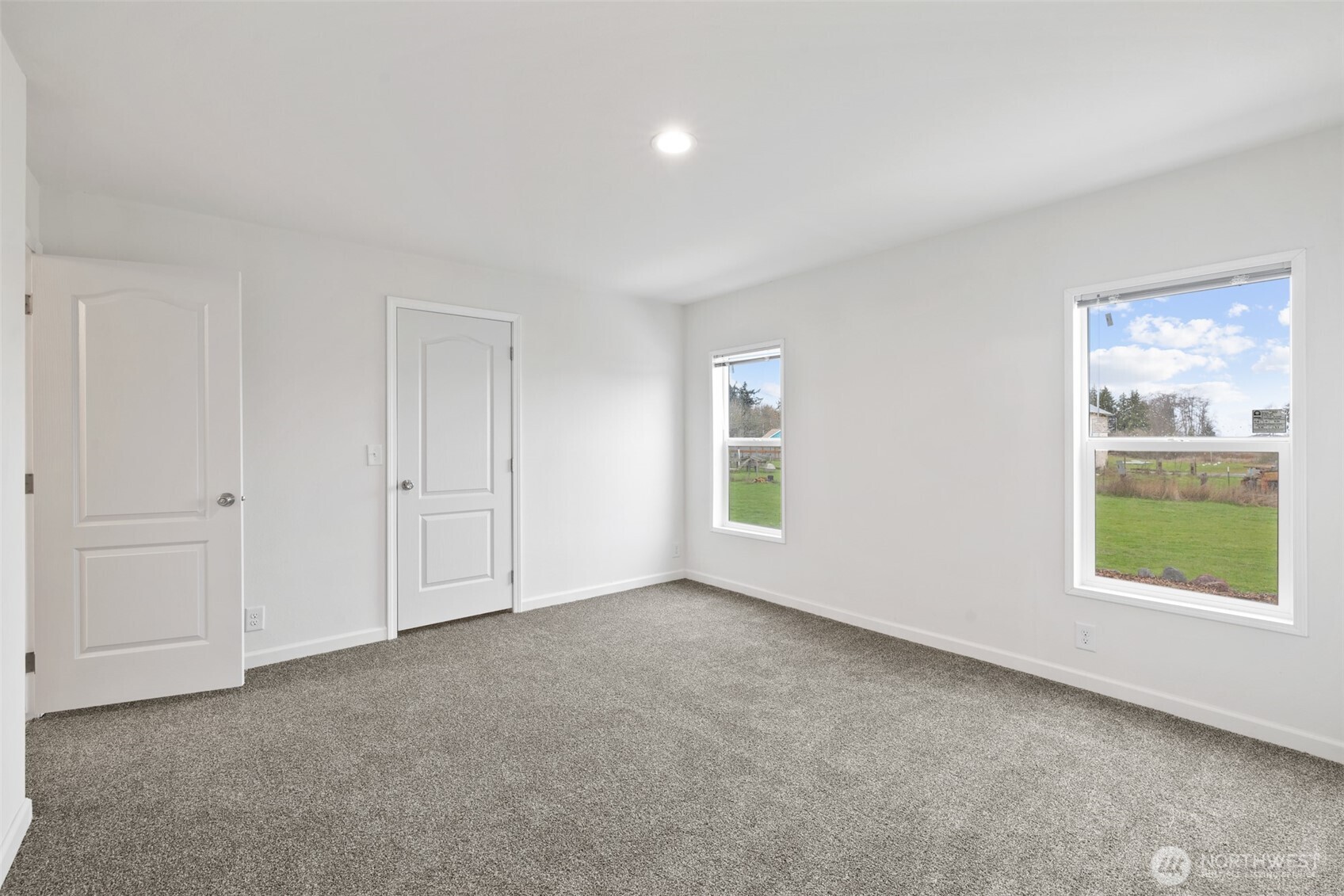 591 North Lees Creek Road Port Angeles, WA 98362 - Photo 16 of 39 a view of an empty room with a window