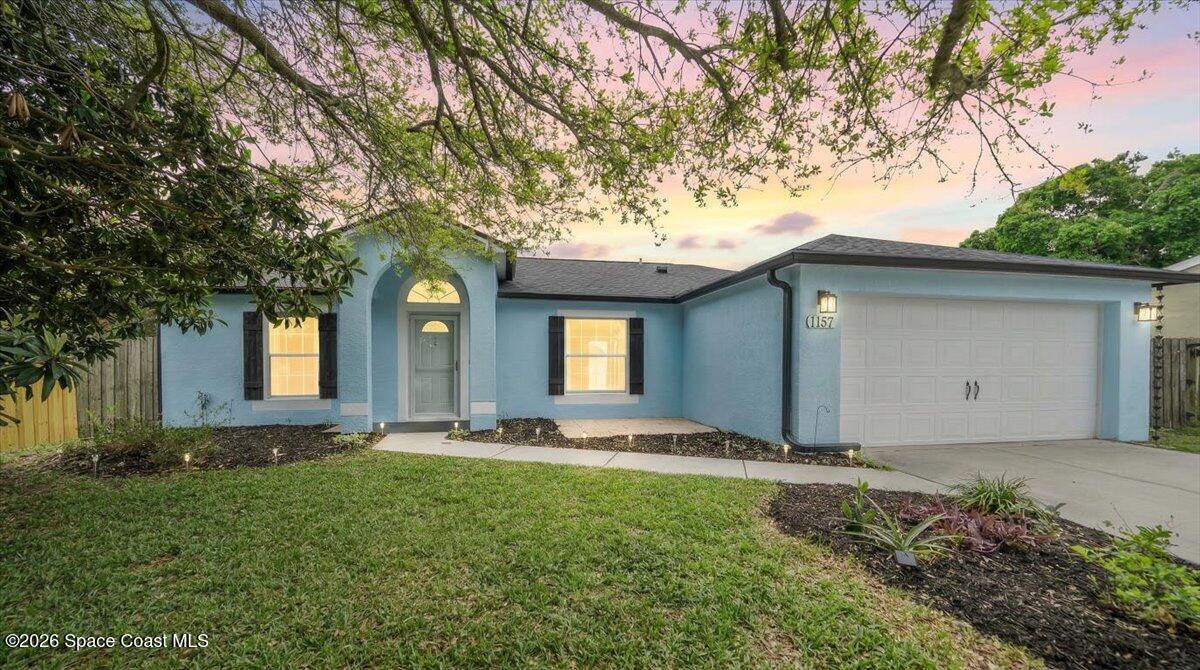 1157 Aron Street Cocoa, FL 32927 - Photo 1 of 39 Dusk is Beautiful Here!