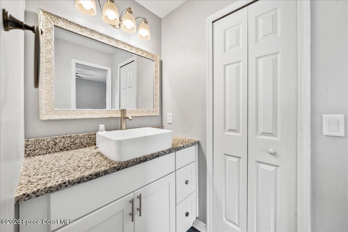1157 Aron Street Cocoa, FL 32927 - Photo 12 of 39 Updated Primary Bath with closet