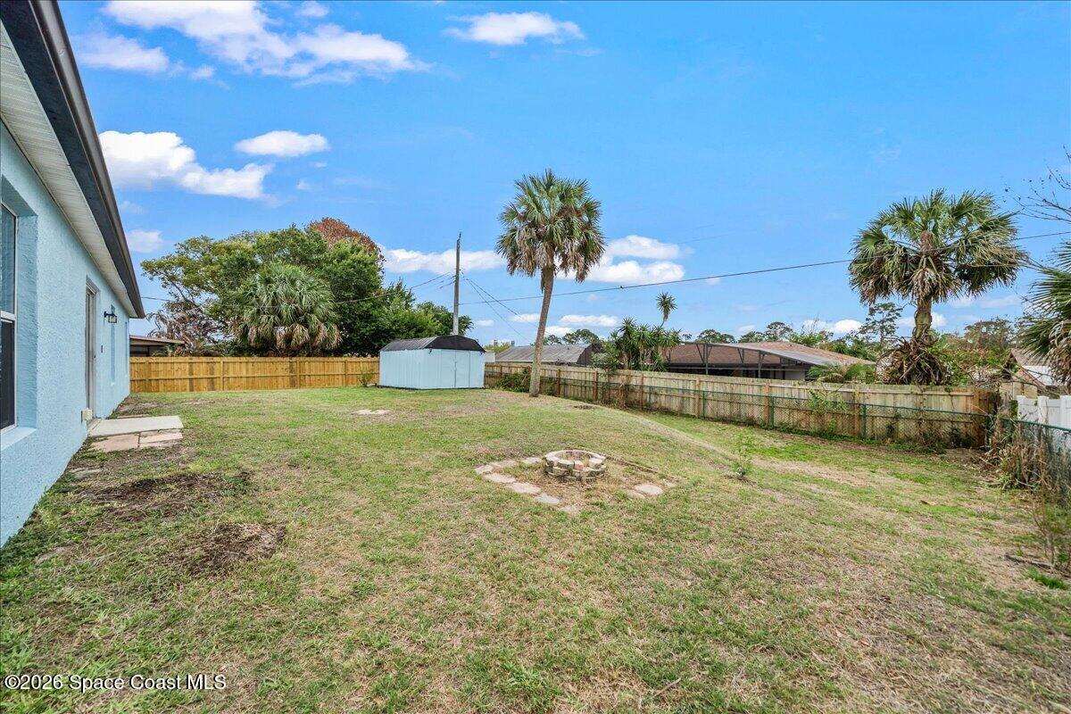 1157 Aron Street Cocoa, FL 32927 - Photo 22 of 39 Large Fenced Backyard