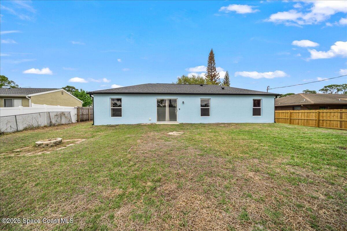 1157 Aron Street Cocoa, FL 32927 - Photo 25 of 39 Rear Elevation