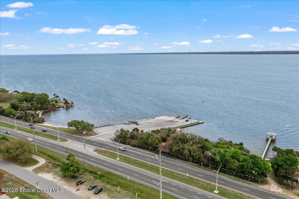 1157 Aron Street Cocoa, FL 32927 - Photo 34 of 39 Aerial of Boat Ramp