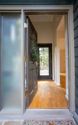 a view of a living room