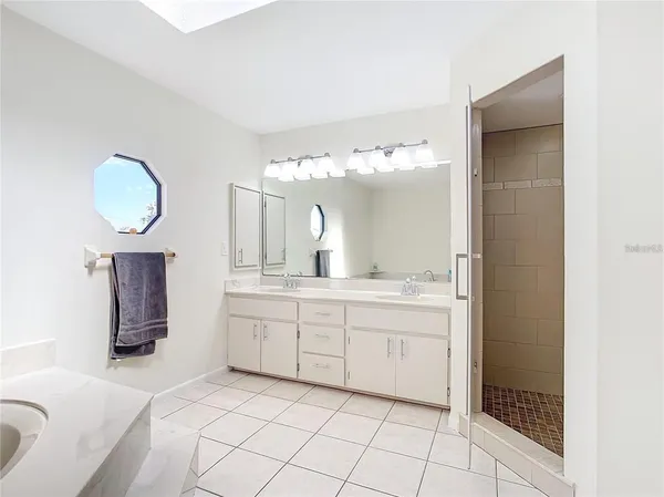 a view of a kitchen with a sink