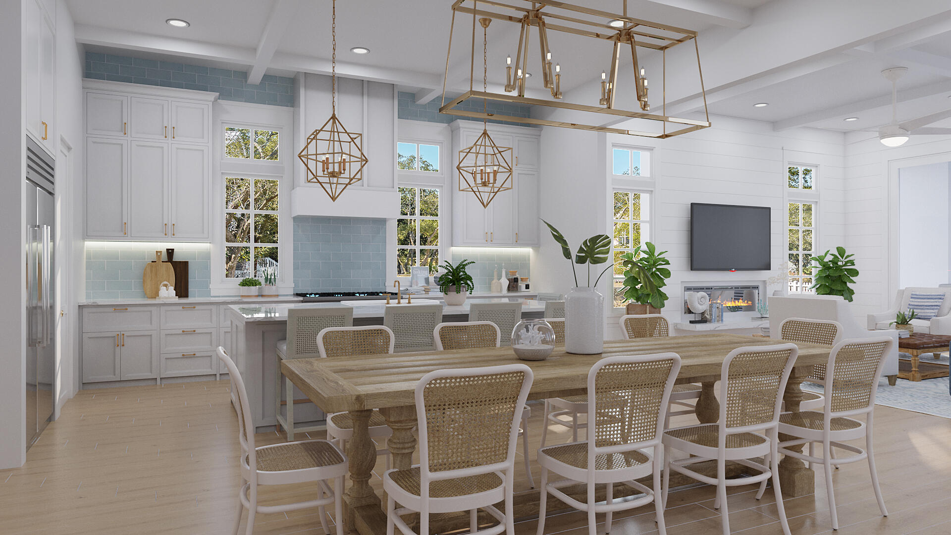 186 Nightcap Street Santa Rosa Beach, FL 32459 - Photo 6 of 18 Kitchen & Dining Area