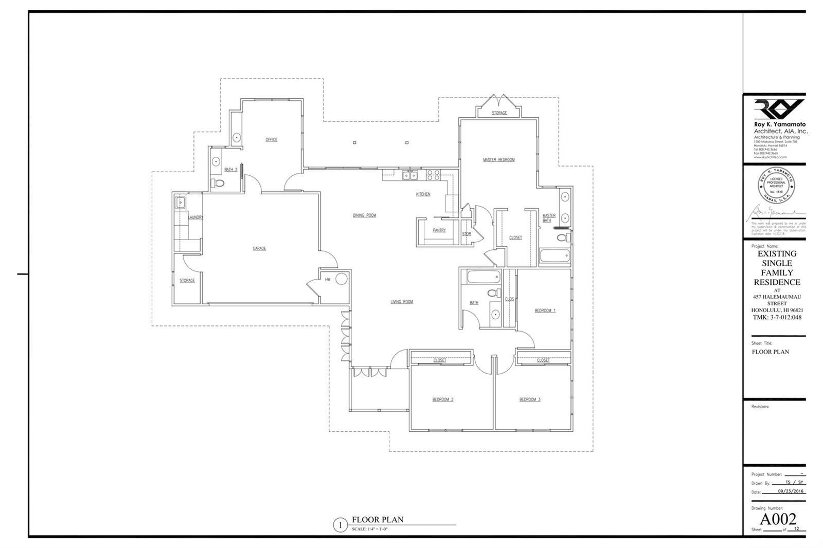 457 Halemaumau Street Honolulu, HI 96821 - Photo 25 of 25 a picture of floor plan