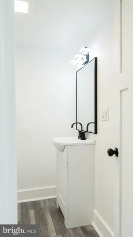 a bathroom with a sink