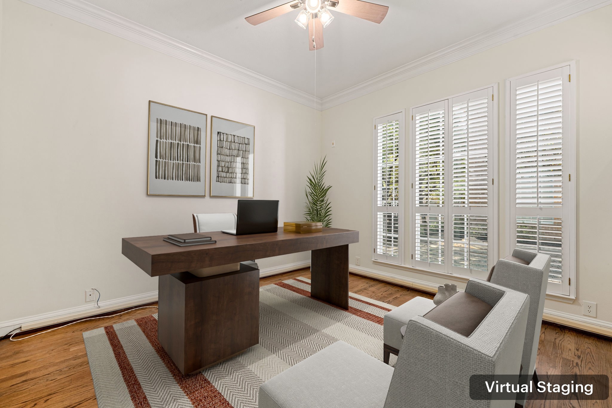 5318 Fayette Street Houston, TX 77056 - Photo 13 of 35 a view of a livingroom with furniture and a potted plant
