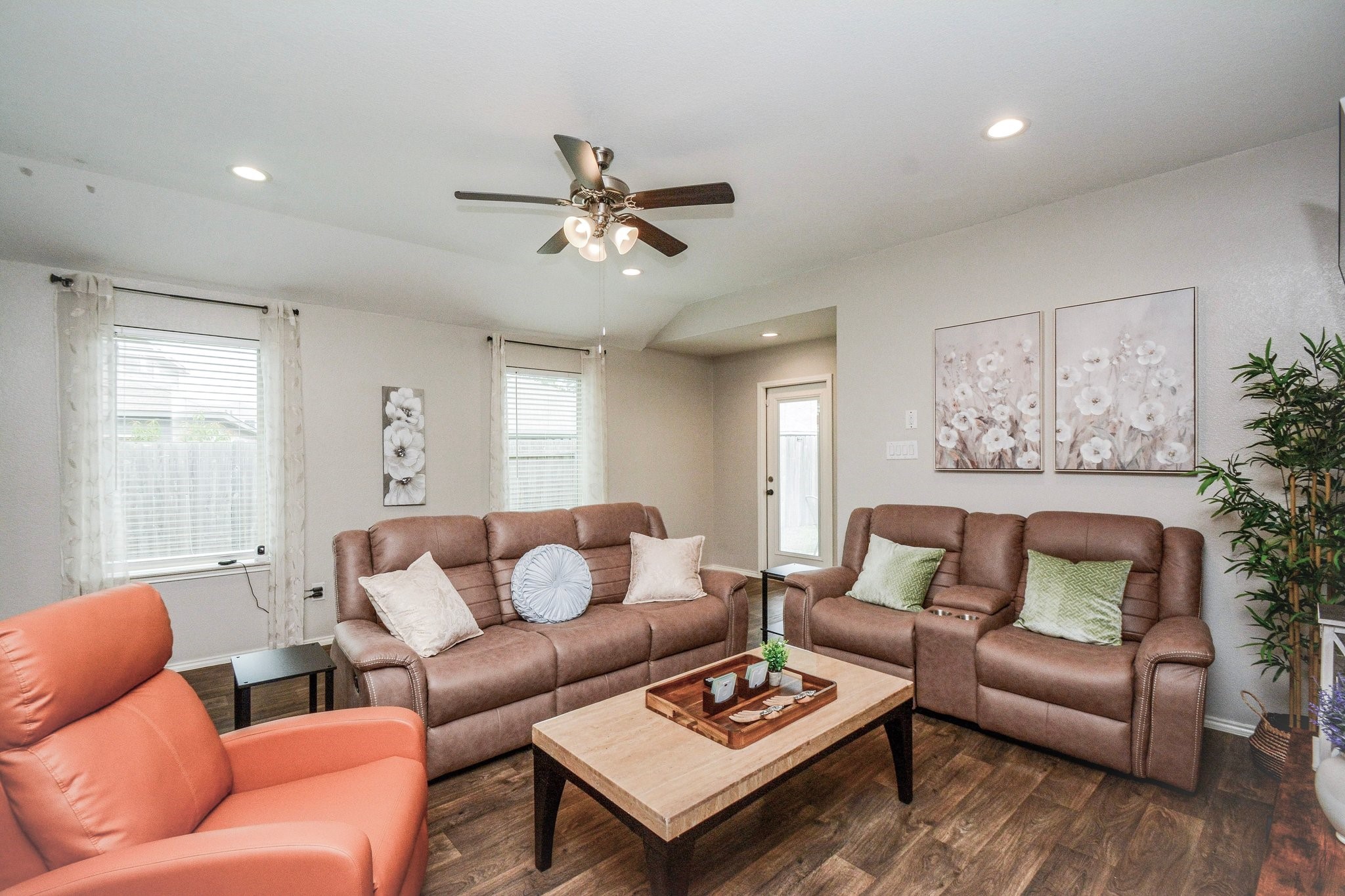 23510 Harrow Fld Lane Spring, TX 77373 - Photo 2 of 18 a living room with furniture a rug and a window