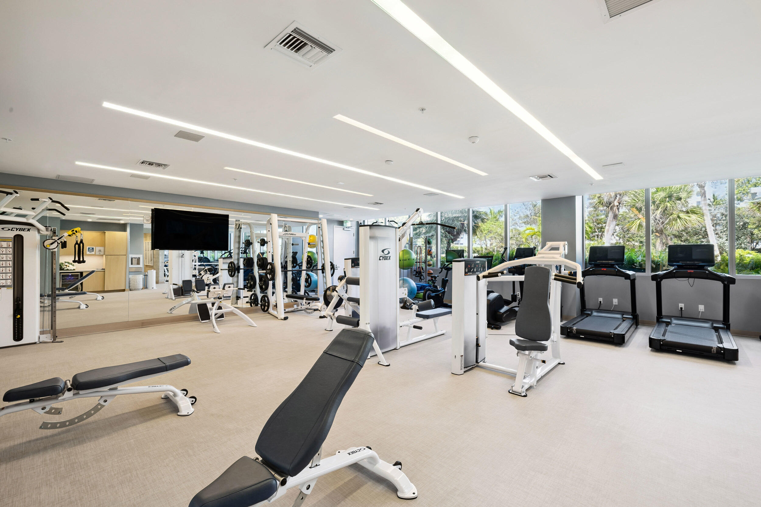 725 South Ocean Boulevard, Unit 402 Boca Raton, FL 33432 - Photo 38 of 41 a view of a room with gym equipment