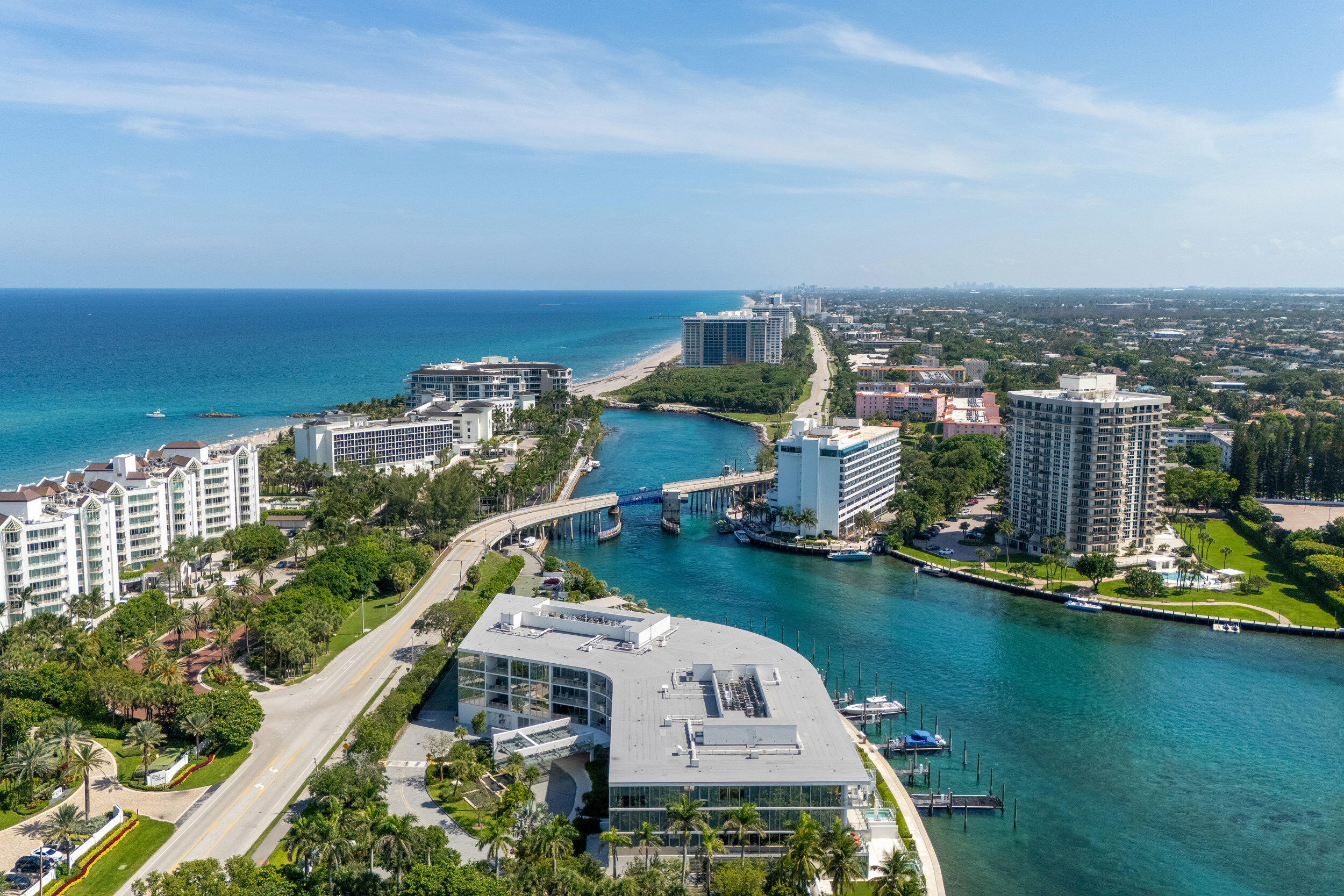 725 South Ocean Boulevard, Unit 402 Boca Raton, FL 33432 - Photo 41 of 41 an aerial view of a house with a ocean view