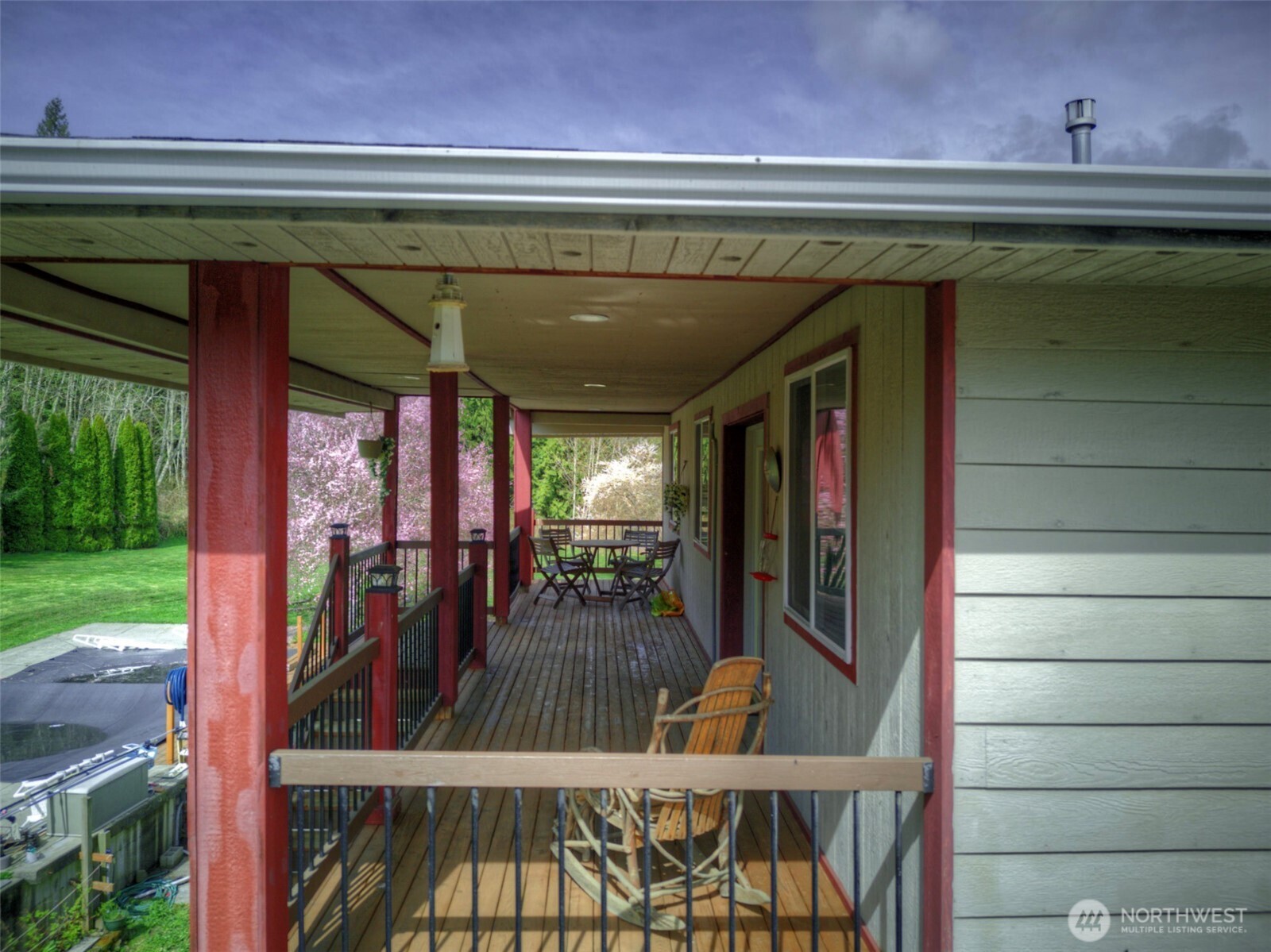 15714 Forty Five Road Arlington, WA 98223 - Photo 26 of 40 a view of swimming pool with seating area
