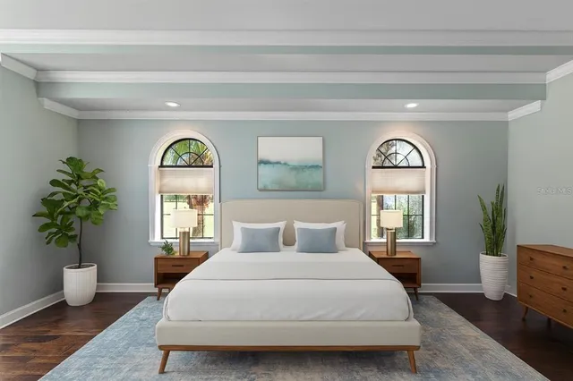 a view of a livingroom with furniture and window