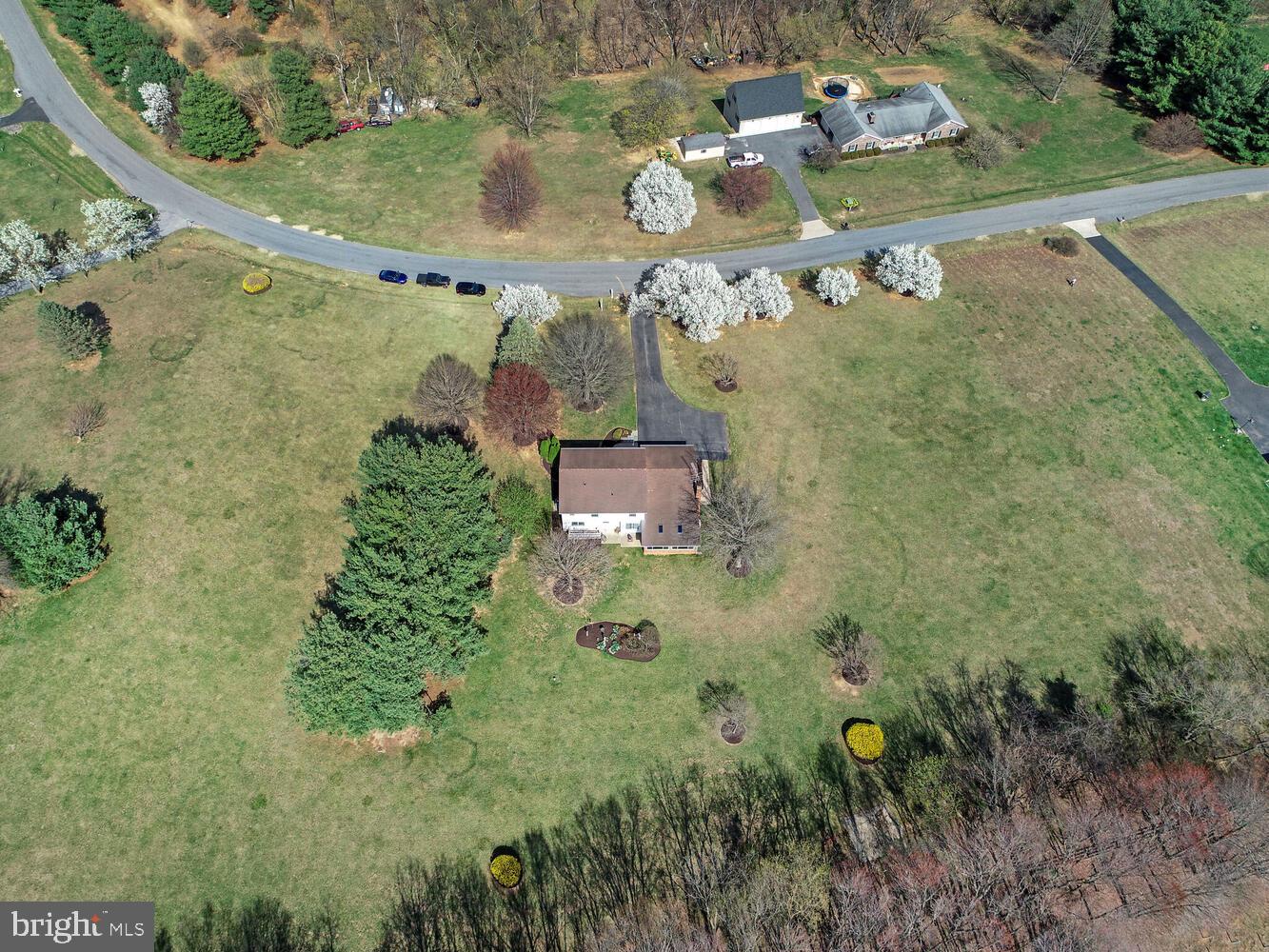 1050 Huntfield Road Westminster, MD 21157 - Photo 34 of 38 an aerial view of a house with a yard