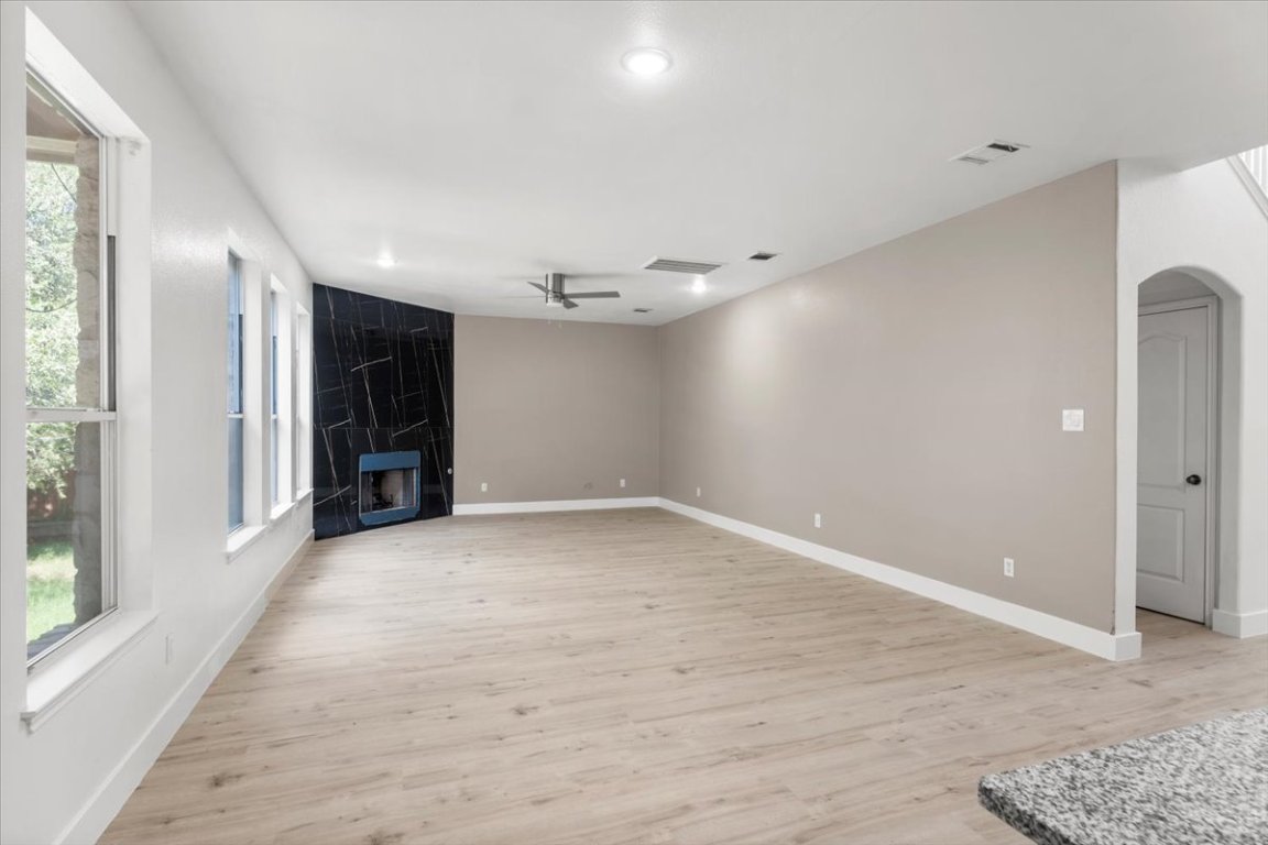 3702 Tall Cedars Road Cedar Park, TX 78613 - Photo 5 of 34 a view of empty room with wooden floor