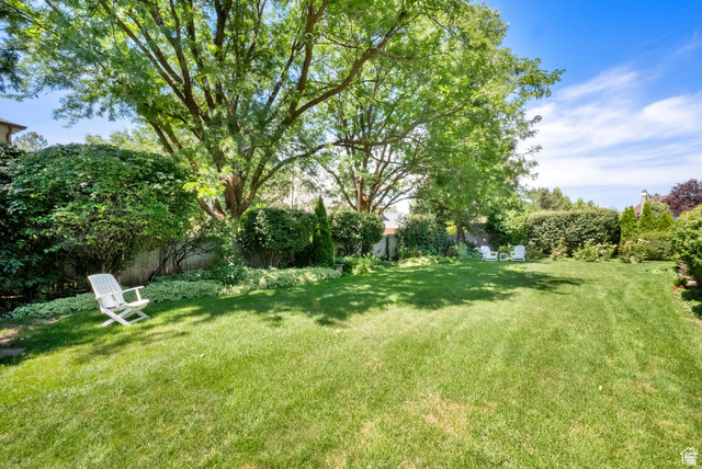 7740 Keswick Road Sandy, UT 84093 - Photo 57 of 74 Expansive green lawn surrounded by mature trees and established perimeter plantings