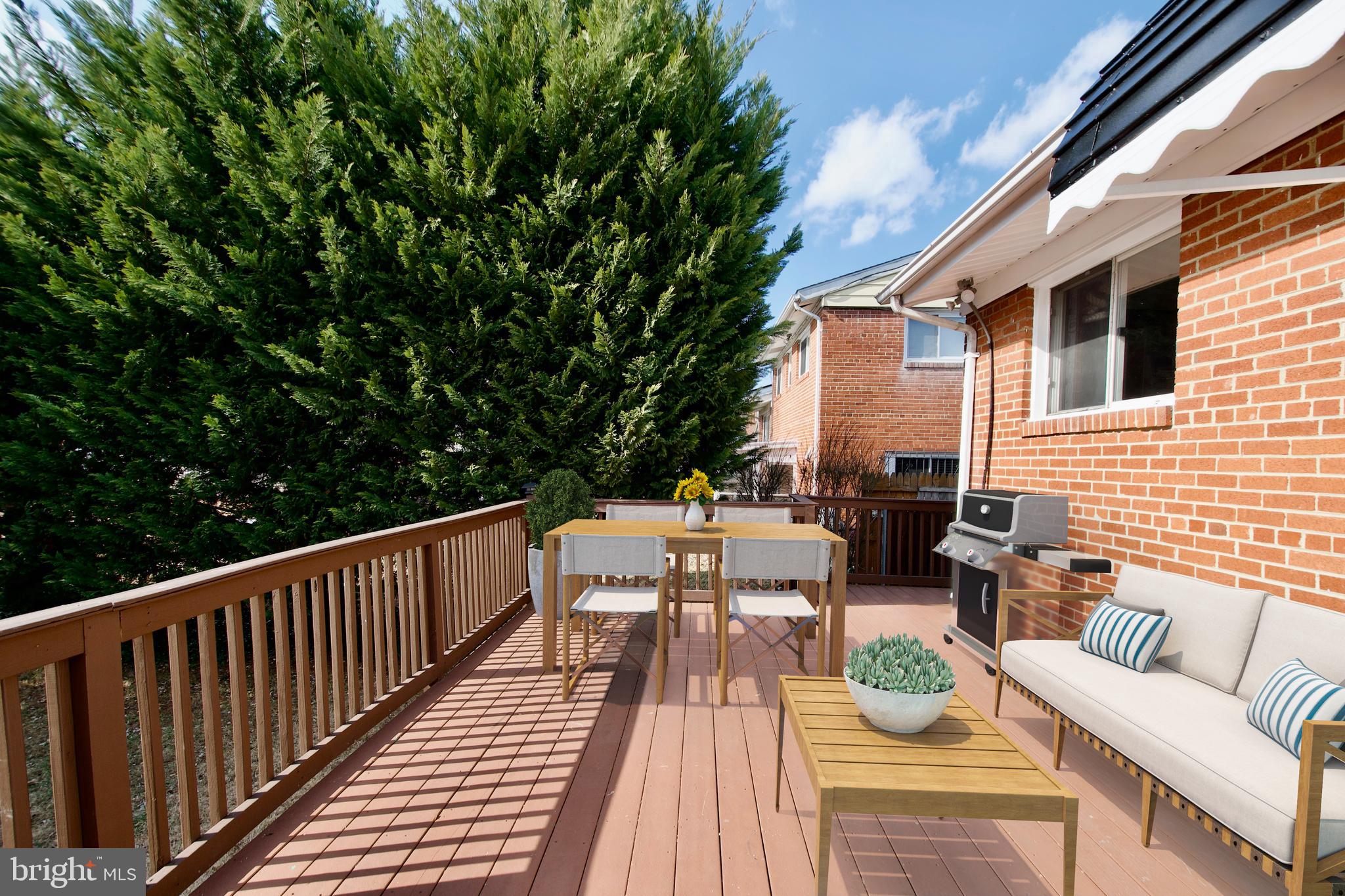 1317 Ray Road Hyattsville, MD 20782 - Photo 35 of 42 Deck (Virtually Staged)