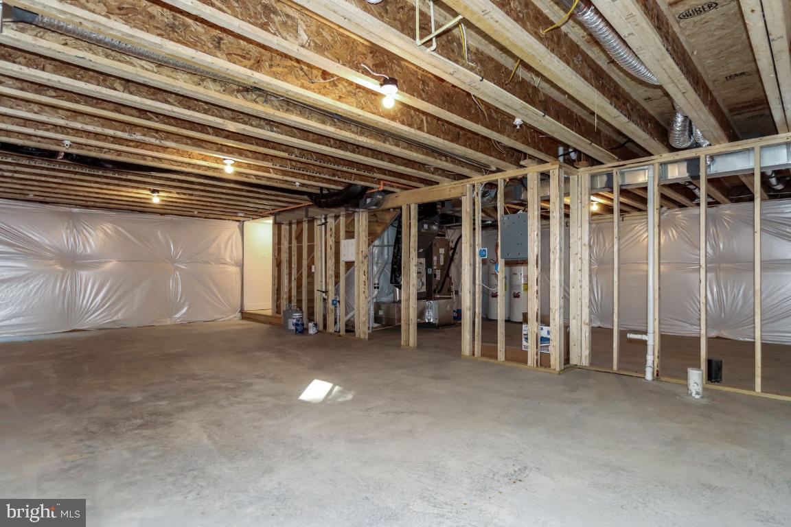 7135 Masters Road New Market, MD 21774 - Photo 25 of 29 Basement with full rough in.
