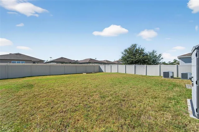 a view of an outdoor space and a yard