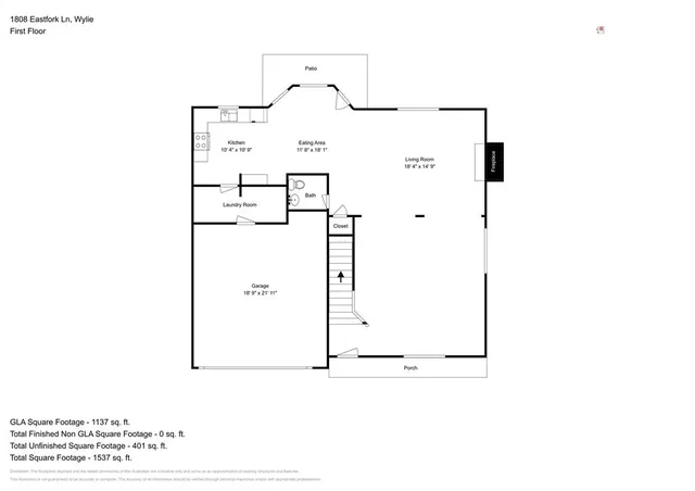 $2,495 | 1808 Eastfork Lane, Wylie, TX 75098