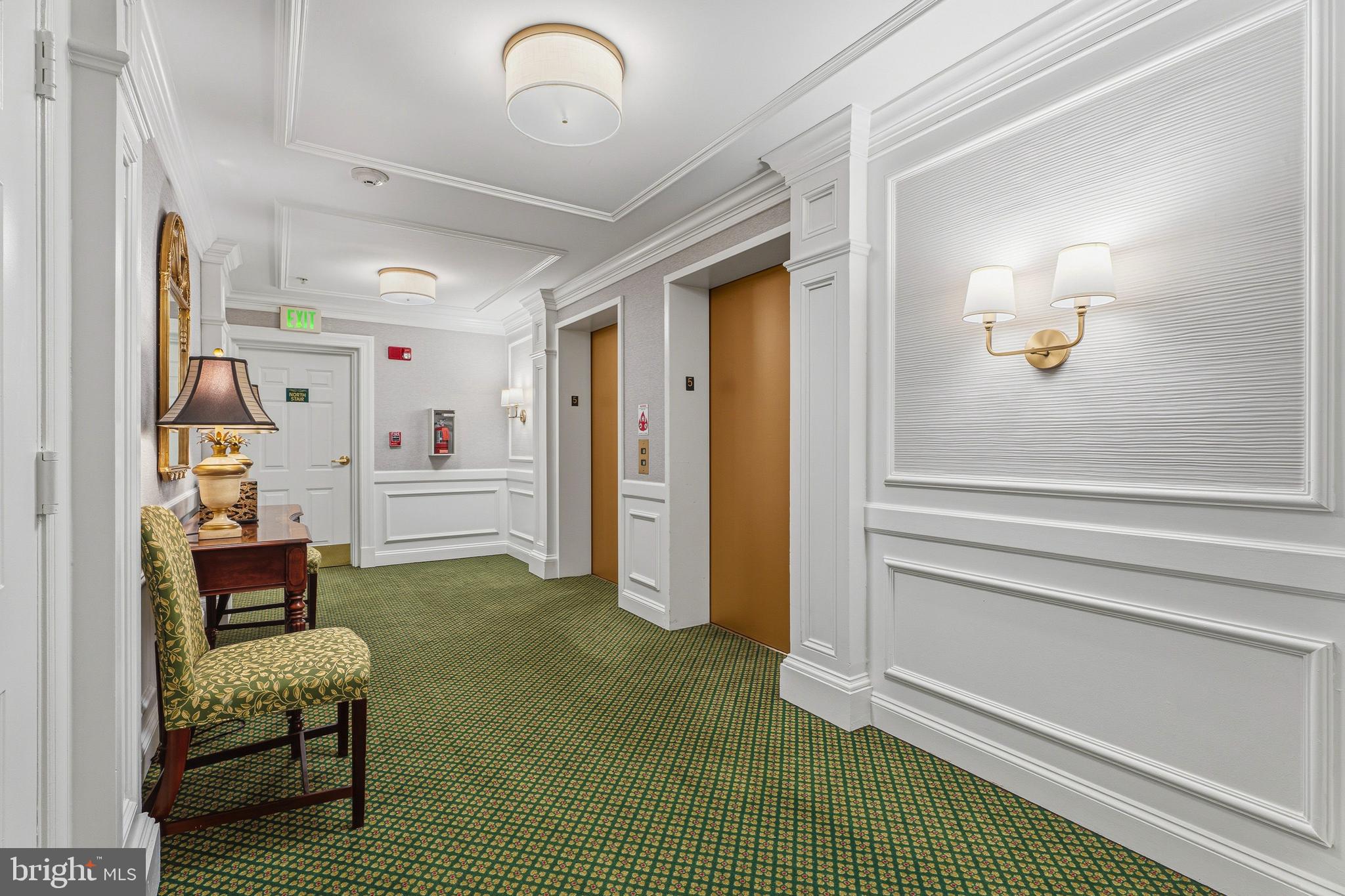 12240 Roundwood Road, Unit 509 Lutherville-Timonium, MD 21093 - Photo 37 of 39 Lobby elevators