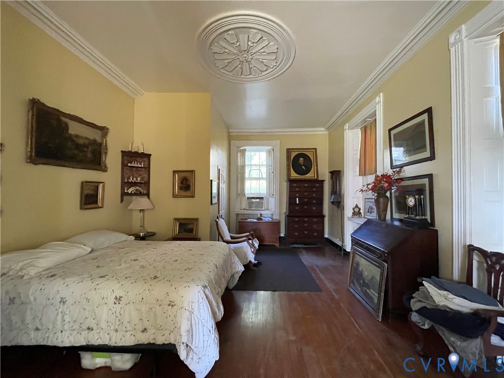 287 Rowes Landing Road Heathsville, VA 22473 - Photo 55 of 60 a spacious bedroom with a bed and a flat screen tv