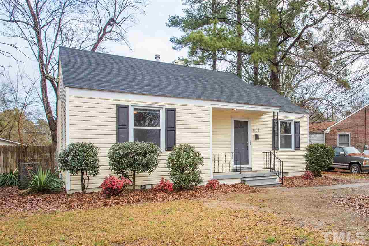631 Brighton Road Raleigh, NC 27610 - Photo 25 of 25 a view of a house with a garden